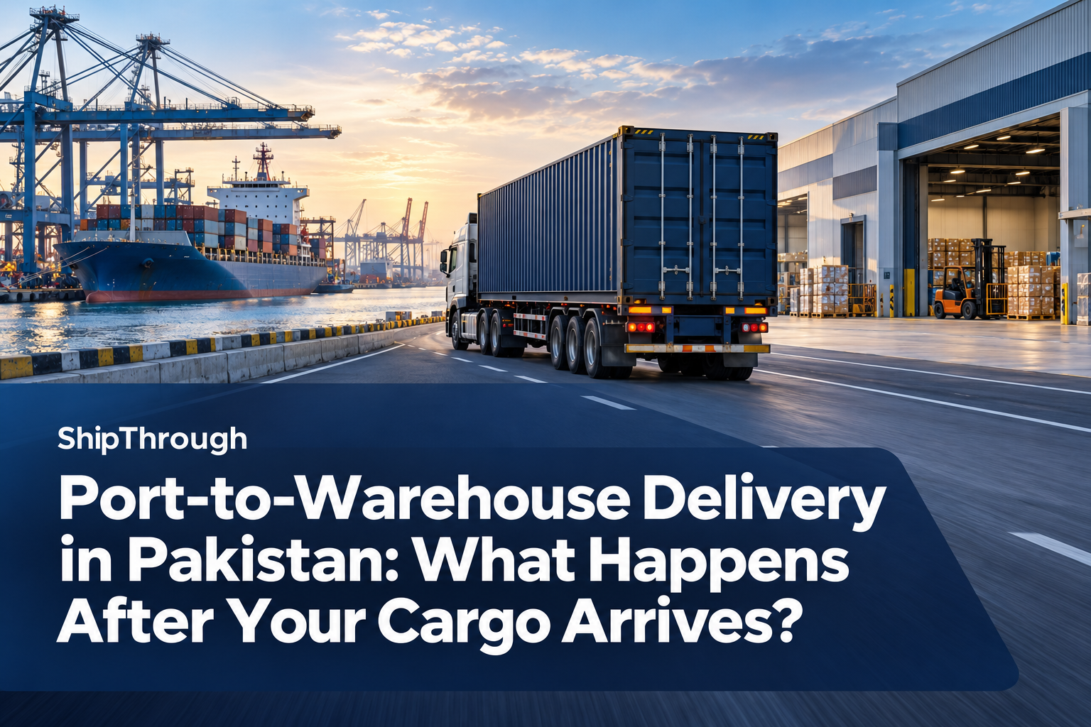 Port to Warehouse Delivery in Pakistan What Happens After Your Cargo Arrives
